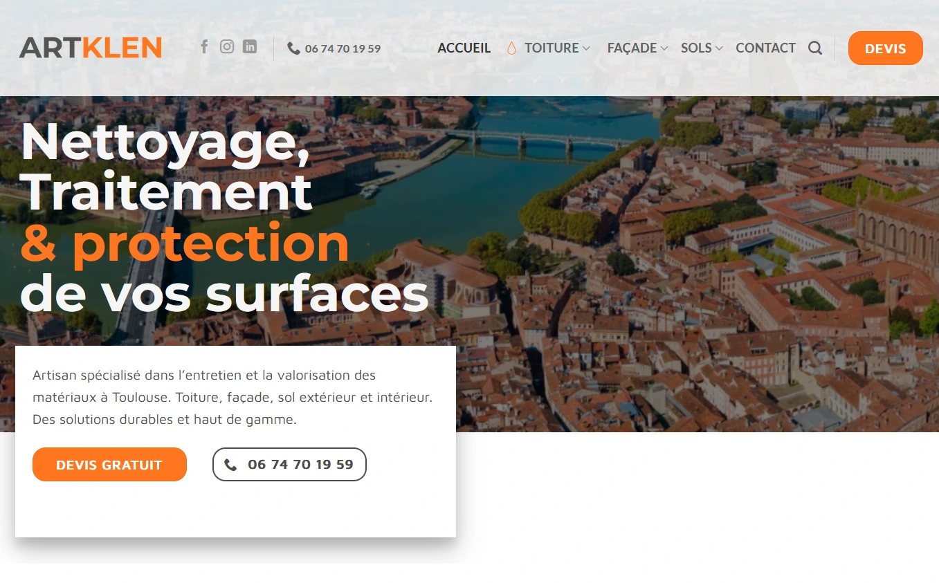 Site web vitrine