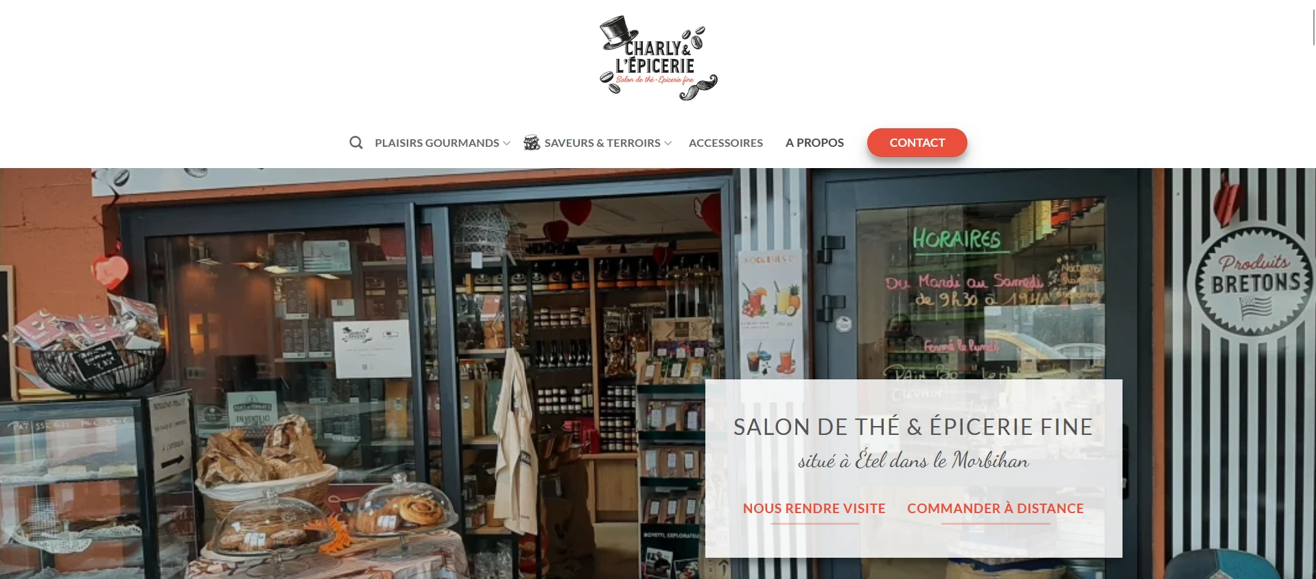 Site Charly et l'épicerie